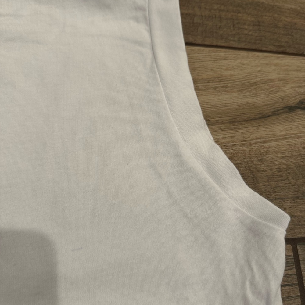 Abercrombie & Fitch White Sleeveless Top - Picture 4 of 7